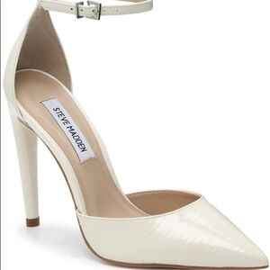 Steve Madden Cream Stiletto Heels size 10